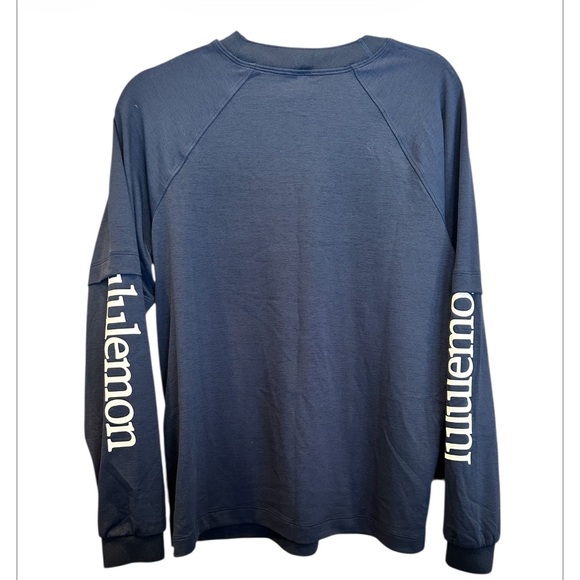 Lululemon Layered Long-Sleeve T-Shirt Tennis Club Navy Size 8 NWT - Picture 7 of 11